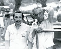 Михалис Яннатос c американским актером Энтони Куином в картине «The Greek Tycoon» «Греческий магнат»