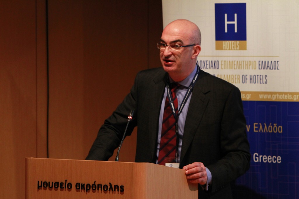 Президент Гостиничной Палаты Греции  Йоргос Цакирис.
