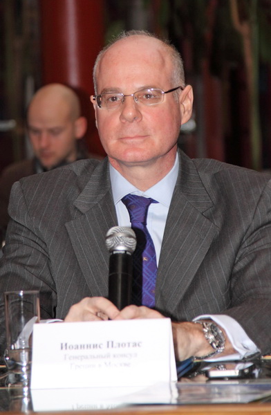 Генеральный консул Греции в России, господин Иоаннис Плотас. Фото Бориса Палтусова