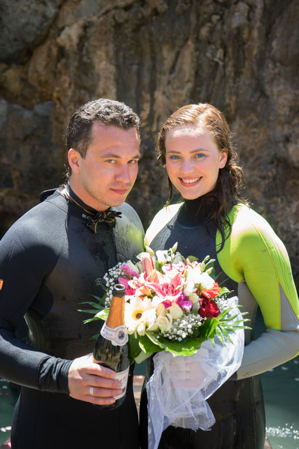 «Моя греческая свадьба»! Ренат и Мария (Саранск). Дайвинг-свадьба 