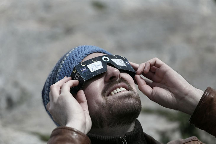 Затмение солнца в Афинах