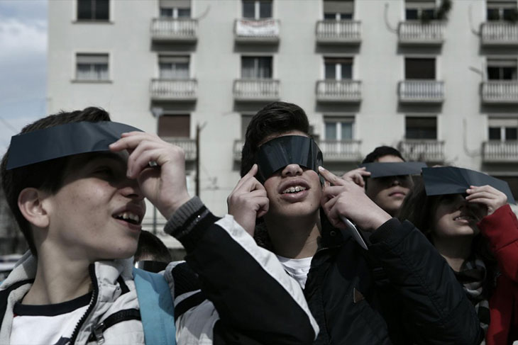 Затмение солнца в Афинах